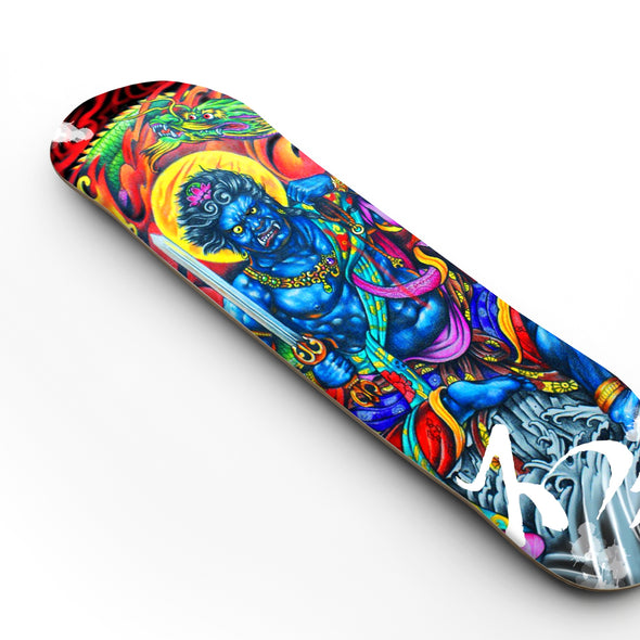 Wind - Full Color Skateboard