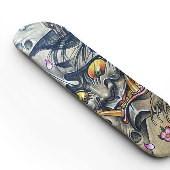 Hannya - Full Color Skateboard