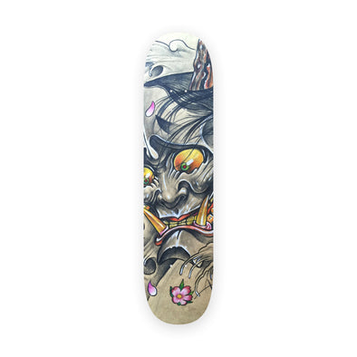 Hannya - Full Color Skateboard